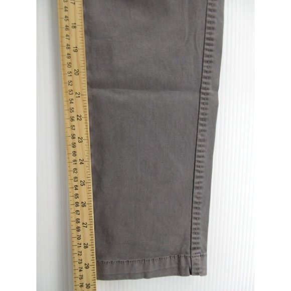 Tahari Pants 30 Chino Straight Khakis Preppy 32X30 Cotton Stretch - Picture 4 of 9
